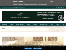 Tablet Screenshot of jamonychurrasco.com